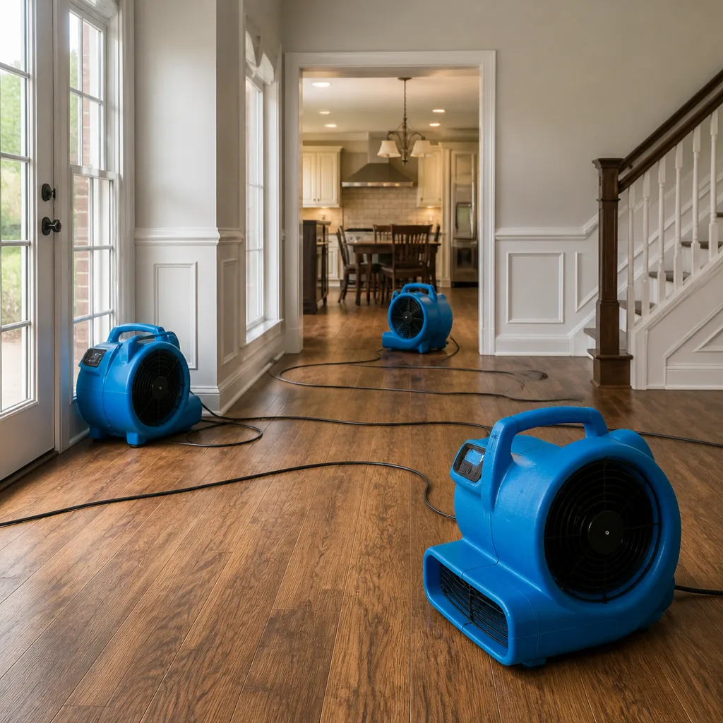 Water damage drying